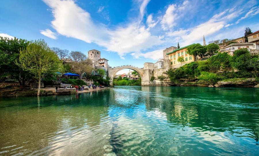 Dubrovnik: Mostar & Kravica Waterfalls Day Trip - Pickup from Dubrovnik and the coastal road
