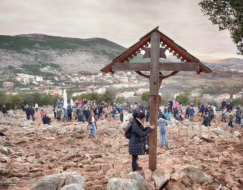 Dubrovnik: Private Day Trip to Medjugorje with Hotel Pickup - St. James Church and the center of Medjugorje