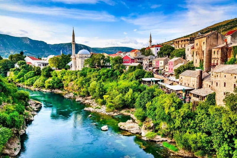 From Dubrovnik: Mostar and Kravice Waterfalls Day Trip - Two and a half hours to eat, shop, and wander