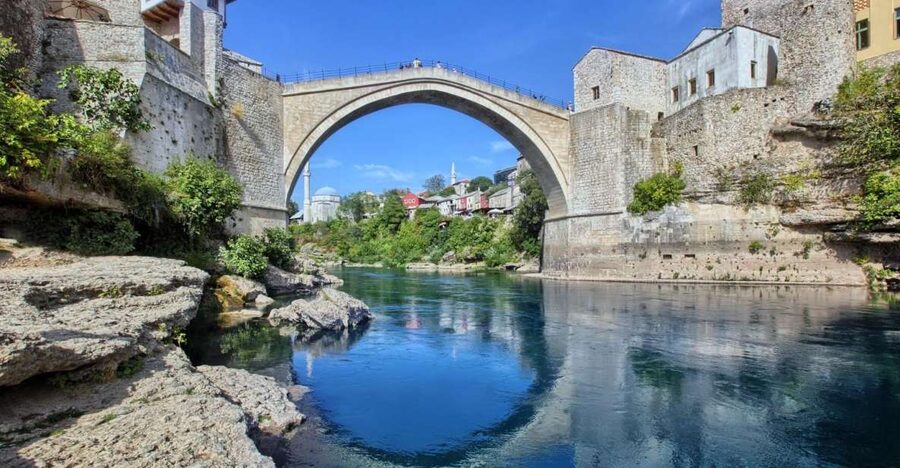 From Dubrovnik: Mostar & Kravice Waterfalls Private Tour - Pocitelj, a stone town between two major stops