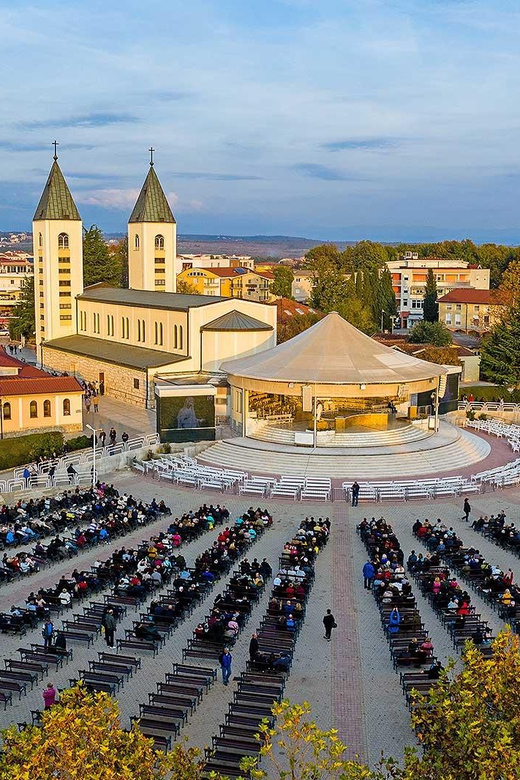 From Makarska: Medugorje Day Trip - The Blue Cross for a quieter pause