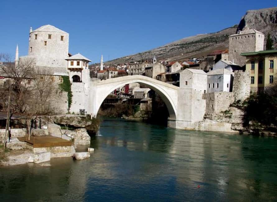 From Makarska: Mostar Day Trip - The ride from Makarska to the Neretva River