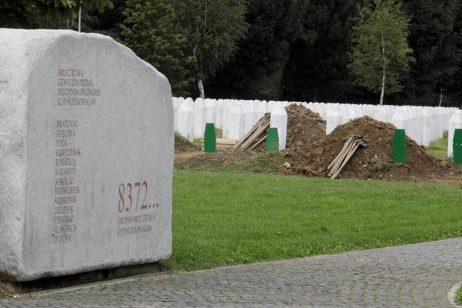 From Sarajevo: Srebrenica Genocide Memorial Study Tour - The cemetery at Potočari