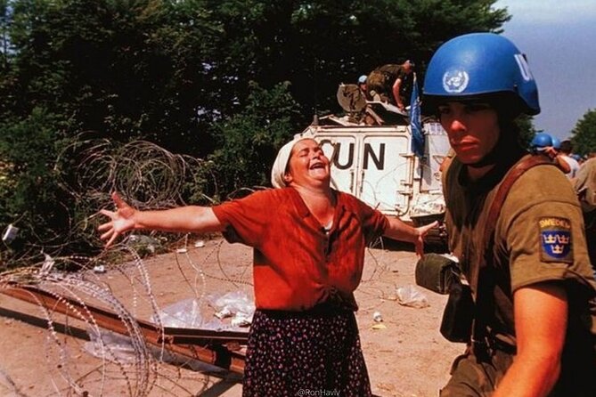 From Sarajevo: Srebrenica Genocide Memorial Study Tour - The former UN base and the Srebrenica museum