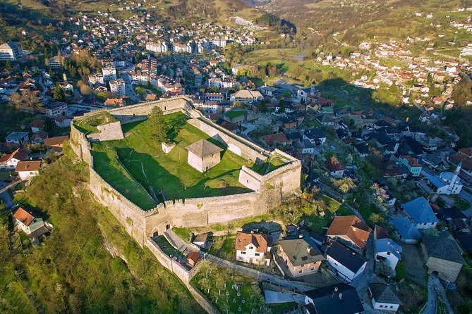 From Sarajevo: Travnik, Jajce, Pliva Lakes & Watermills Tour - Jajce Waterfall, the day’s big visual moment