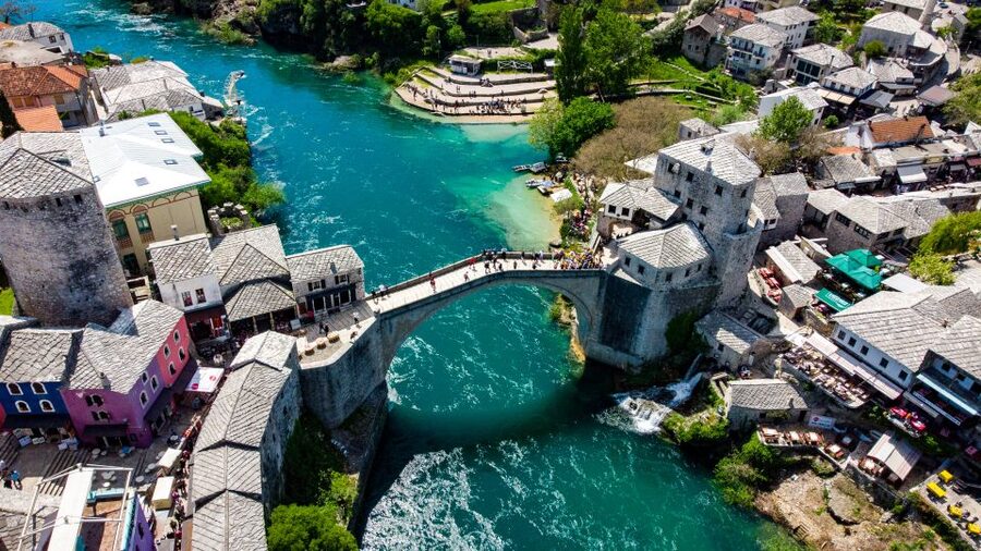 From Split and Trogir: Mostar Tour with Kravica Waterfalls - Key points at a glance