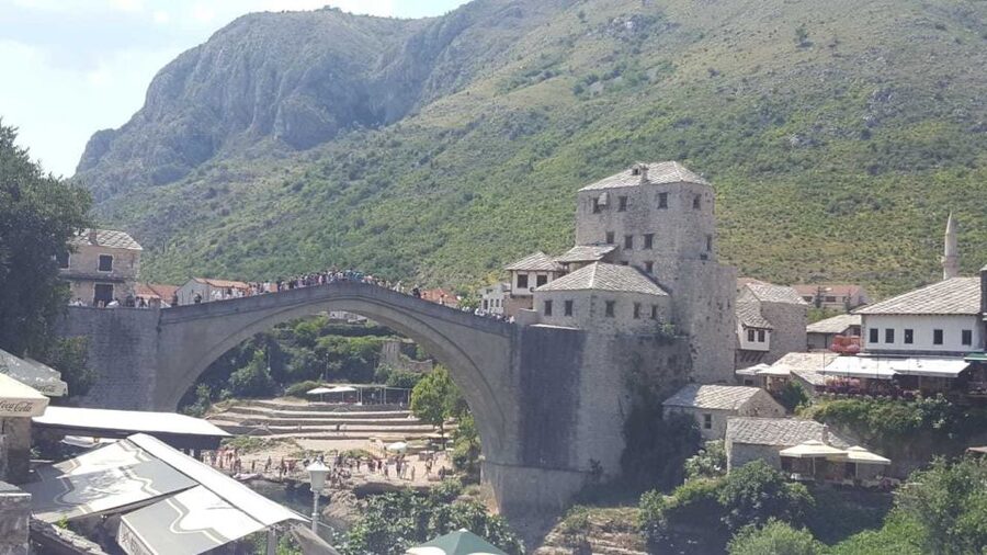 From Split or Trogir: Tour to Mostar and Kravice Waterfalls - Walking through Mostar’s Ottoman center