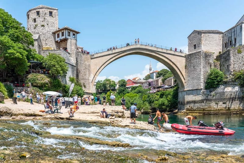 Mostar & Kravice Waterfalls: Guided Day Trip from Dubrovnik - Kravice Waterfalls: one hour beside the Trebizat River