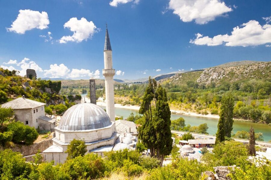 Mostar & Međugorje Full-Day Private Tour from Dubrovnik - Počitelj, a stone town above the Neretva