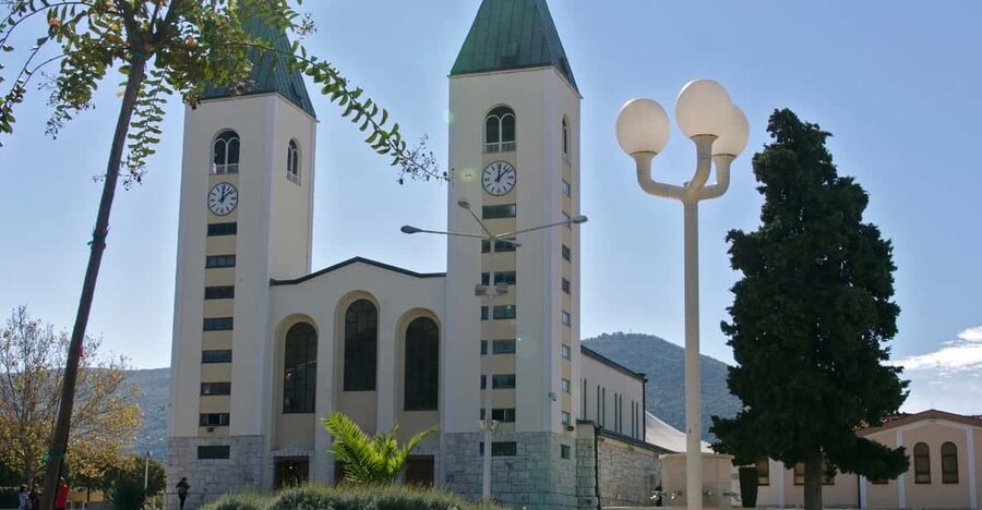 Private Tour to Medjugorje from Split - Walking up Apparition Hill