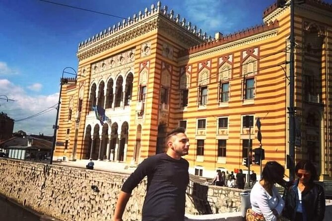 Private Walking Tour, Food Tasting and Bosnian Coffee in Sarajevo - Cathedral, Sarajevo roses, and memories of war