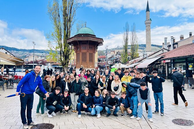 PROFESSIONAL SARAJEVO WALKING TOUR - With guide who guided STING! - Key points to know before you book