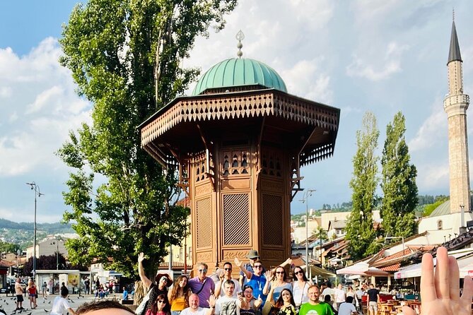 PROFESSIONAL SARAJEVO WALKING TOUR - With guide who guided STING! - Climbing toward the Yellow Fortress