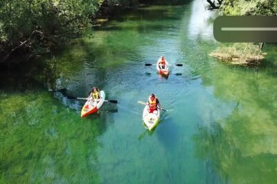 Safari kayak adventure w BBQ & Beer