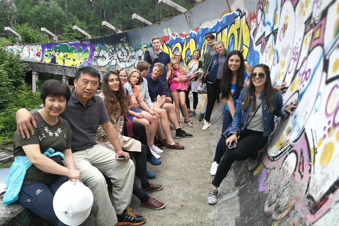 Sarajevo 1425 days under the siege - War Tour - Sarajevo’s Olympic bobsleigh track carries a second story