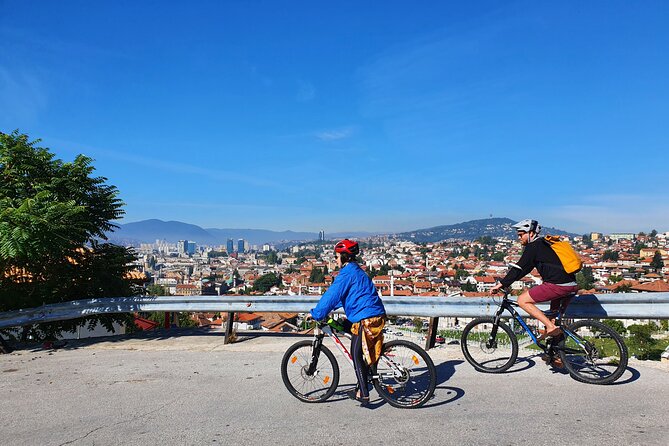 Sarajevo City SIghtseeing / War Bike Tour - City Hall, House of Spite, and the Latin Bridge