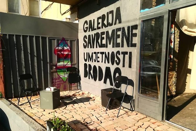 SARAJEVO CONCEPTUAL ART TOUR (galleries, art and arhitecture) - Ferhadija Street and the Sarajevo Roses