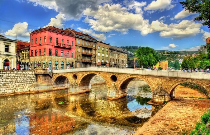 Sarajevo Essential Full Walking Tour - The Orthodox cathedral and the multicultural monument