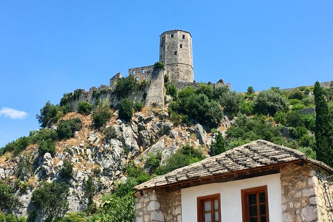 Sarajevo to Dubrovnik: One-Way Tour via Mostar, Kravica Falls, Blagaj & Pocitelj - Blagaj’s spring and the Buna-side lunch