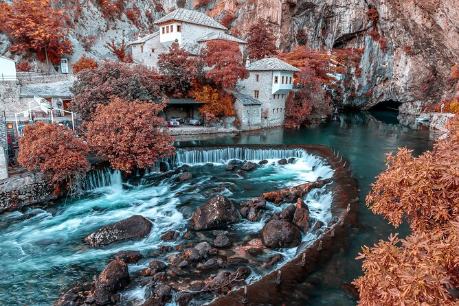 Sarajevo to Dubrovnik: Transfer With Herzegovina Tour - Pocitelj, a stone town on the hillside