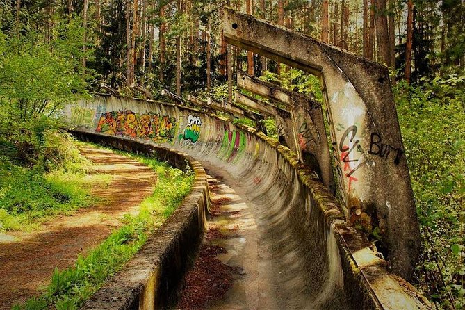 Sarajevo War Tour: A Veteran's Story of the Siege (fees included) - The Olympic bobsleigh track after the war