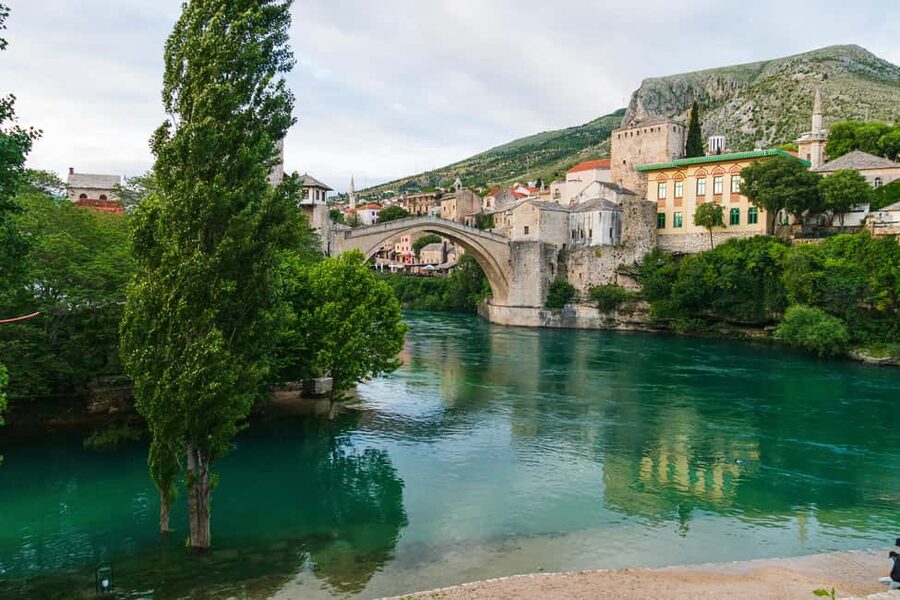 Split/Trogir: Mostar and Medjugorje Tour with Wine Tasting - Walking to Apparition Hill