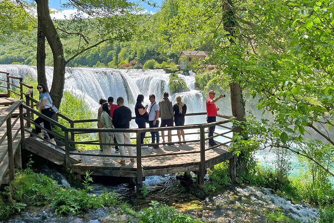 Strbacki Buk and Una Waterfalls: Day Trip from Sarajevo - Travnik begins the route with painted details