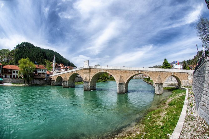 Sunny Herzegovina: Mostar, Kravice Waterfalls & 4 Cities Tour - Pocitelj, a medieval town on a short clock