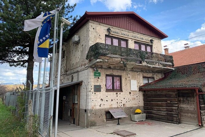 WAR TUNNEL - Sarajevo's only way of a communication during the WAR - Top secret - What the $30.10 price includes